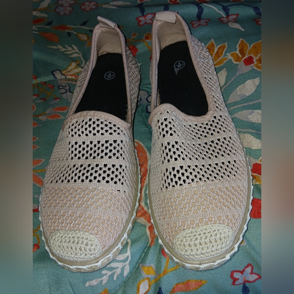 BABUDOG Women's Breathable Mesh Flats Shoes, Soft Loafers Flats
